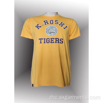 短袖T恤男士100％棉花